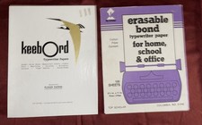 Vintage Box Keeboard Plover Onion Skin Typewriter Paper 300KC Open Box Not Full thumbnail