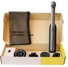 HOTO Wand Cordless Spin Scrubber Kit + 3 Microfiber Cloths Bundle