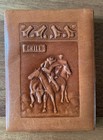 Vintage Handcrafted Embossed Huaso Cowboy Notepad Journal Mexican travel notes — photo 1