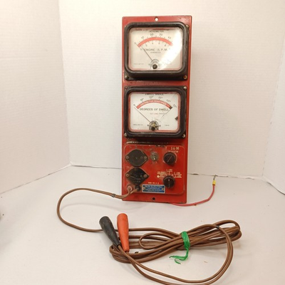 #ad Sun Electric RPM Dwell Unit T 10M Analog Dwell Meter $80.96