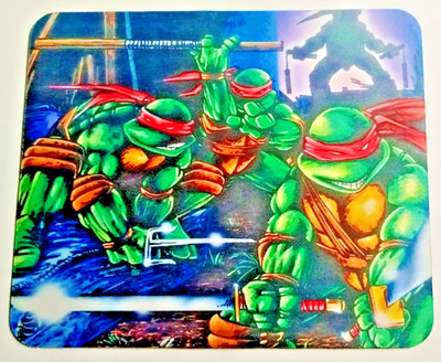 Teenage Mutant Ninja Turtles Mousepad Retro TMNT Computer Mauspad Vintage