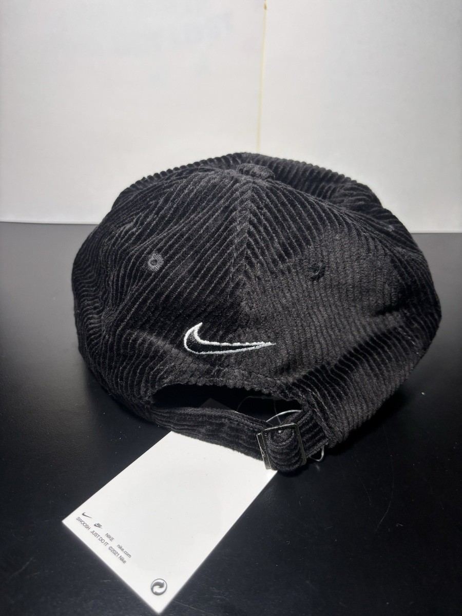Supreme x Nike SS22 Arc Corduroy 6-Panel Cap Black | eBay