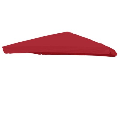 Ersatz-Bezug für Luxus-Ampelschirm HWC mit Flap, Bezug, 3,5x3,5m Polyester