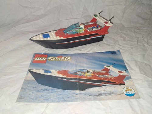 Vintage 1996 LEGO TOWN SET 4002 RIPTIDE RACER 100% COMPLET + NOTICE ...