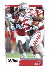 2019 Score #407 Mike Weber RC - FB