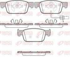 Bremsbelagsatz Scheibenbremse REMSA 1692.01 für 8WD A4 AUDI 8W5 B9 Avant 8W2 8WC