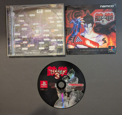 Tekken 3 PlayStation PS1 PSX. CIB - Tested. From Japan