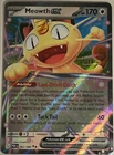 Meowth ex 062/088 ME03 Perfect Order Double Rare Holo Pokemon TCG Card NM