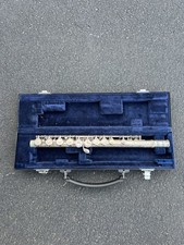 YAMAHA 221 Student Flute Nickel Silver Plated Hard Case, Missing 2 Piece