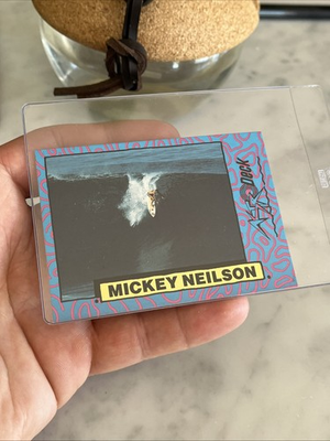 #ad RARE MICKEY NEILSON 1987 ASTROBOYZ SURF CARDZ VINTAGE ASTRODECK TRADING CARD $19.99