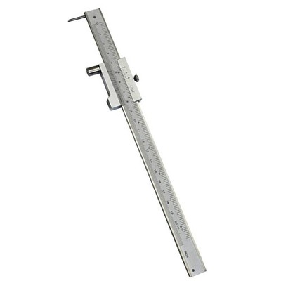 Carbide Vernier Caliper with Clear Scale 0-200mm Scriber Needle Parallel Marking