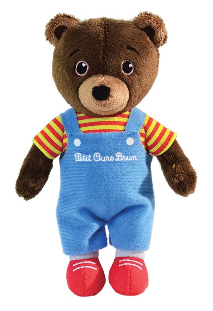 Peluche Petit Ours Brun compagnon de sieste 17cm pour berceau