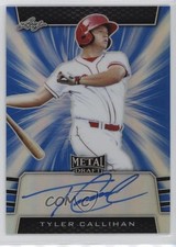 2019 Leaf Metal Draft Blue 28/30 Tyler Callihan #BA-TC1 Auto 4z8