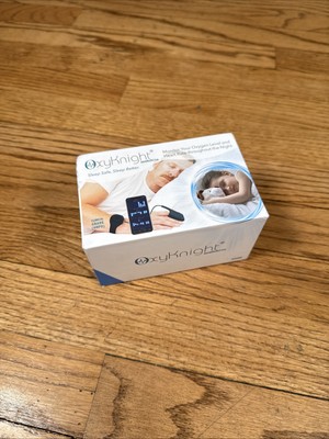 NEW OxyKnight Watchlite Clinical Grade Nighttime Finger Pulse Oximeter For Child