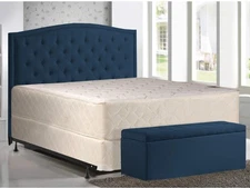 Medium Plush Tight top Innerspring Mattress and 8" Metal Box Spring/Foundatio...