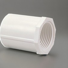 C435007 3/4 Fe Adapter White 1 Count PVC