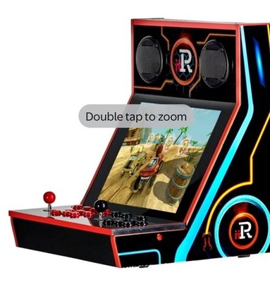 iircade iroro1-128c190ga Bartop Arcade Game Two Player With Downloads