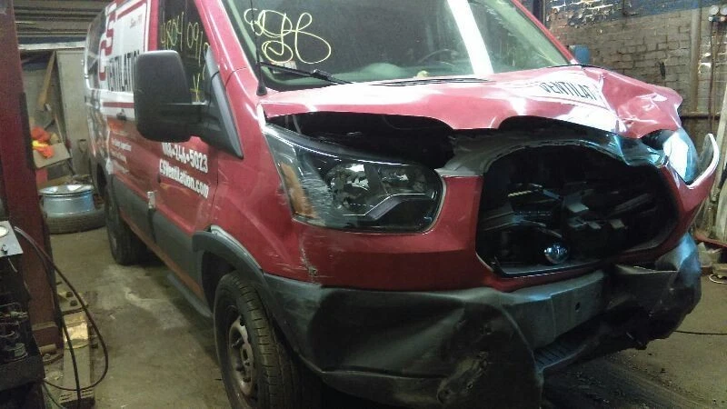 Puerta trasera con bisagras techo bajo delantero pasajero derecho Ford Transit 150 15-16  Foto 3 de 4