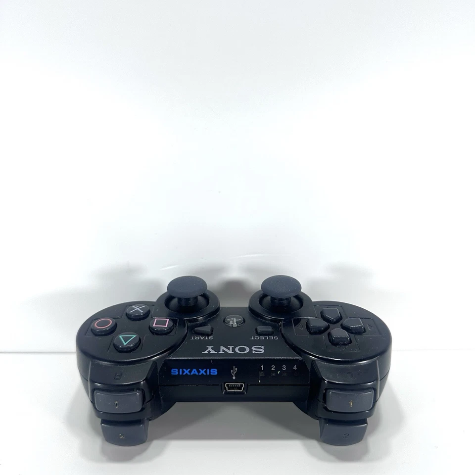 Controller Sony Playstation 3 PS3   Sixaxis Nero Wireless Originale PS3 - Immagine 2 di 4