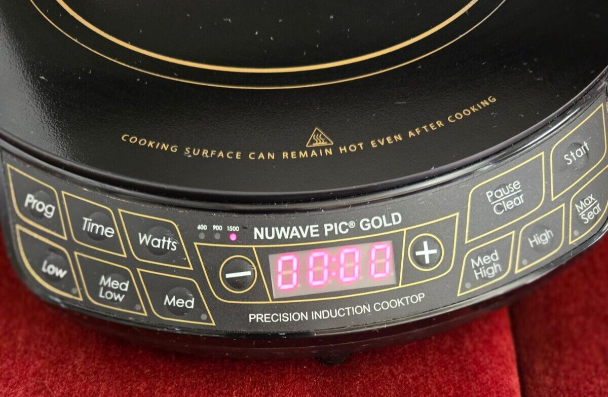 Nuwave gold Induction Electric Cooktop 30101 Tested & Working eBay