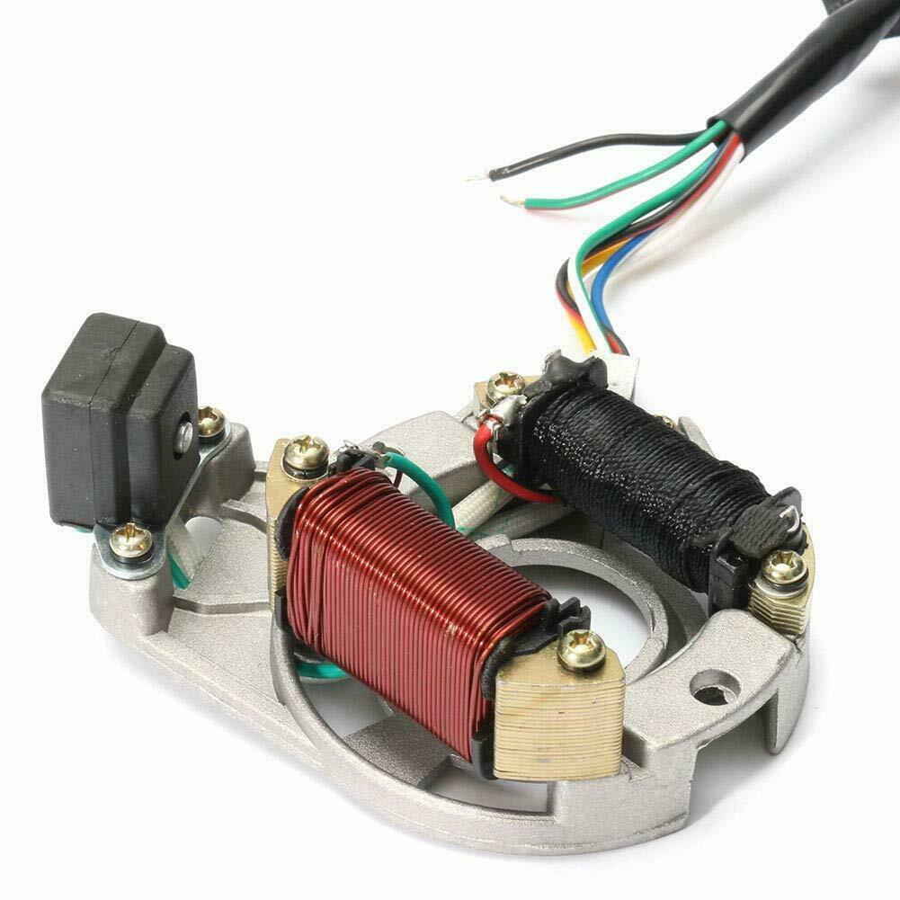 atvwrlod Wiring Harness CDI Magneto Stator Loom Ignition Coil Replacement for 50-140cc Dirt Pit Bike