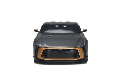 1/18 GT Spirit Nissan GT-R 50 by Italdesign in Matt Gray and 1/18 GT Spirit Nissan GT-R 50 by Italdesign in Matt Gray and