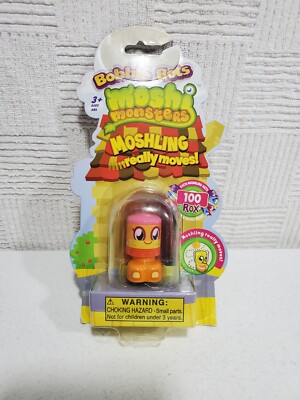 COOLIO #52 MOSHLING Bobble Bots Moshi Monsters Unopened on Card HTF RARE NEW 