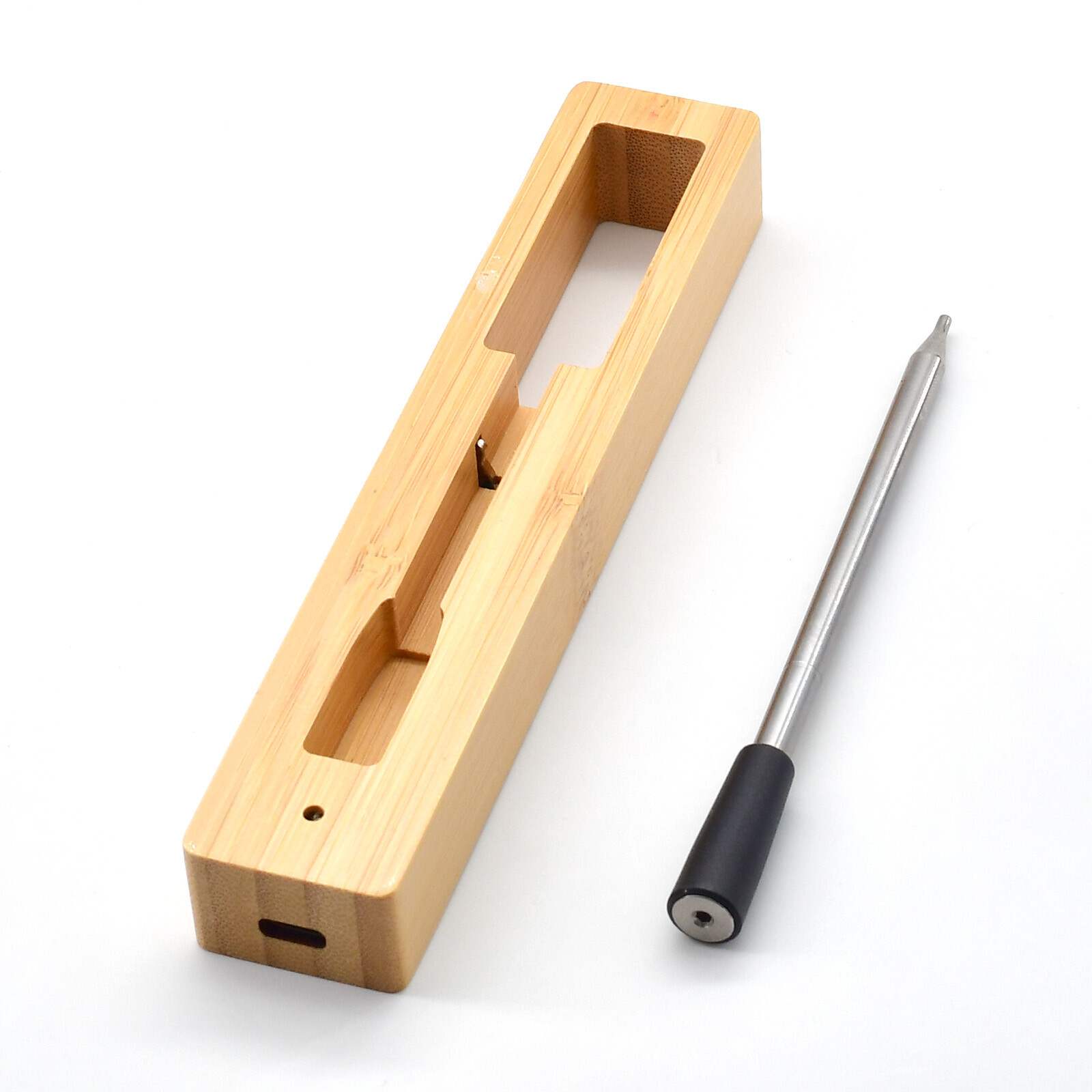 Smart Meat Thermometer with Bluetooth 165ft Wireless Range for The Oven Grill-image