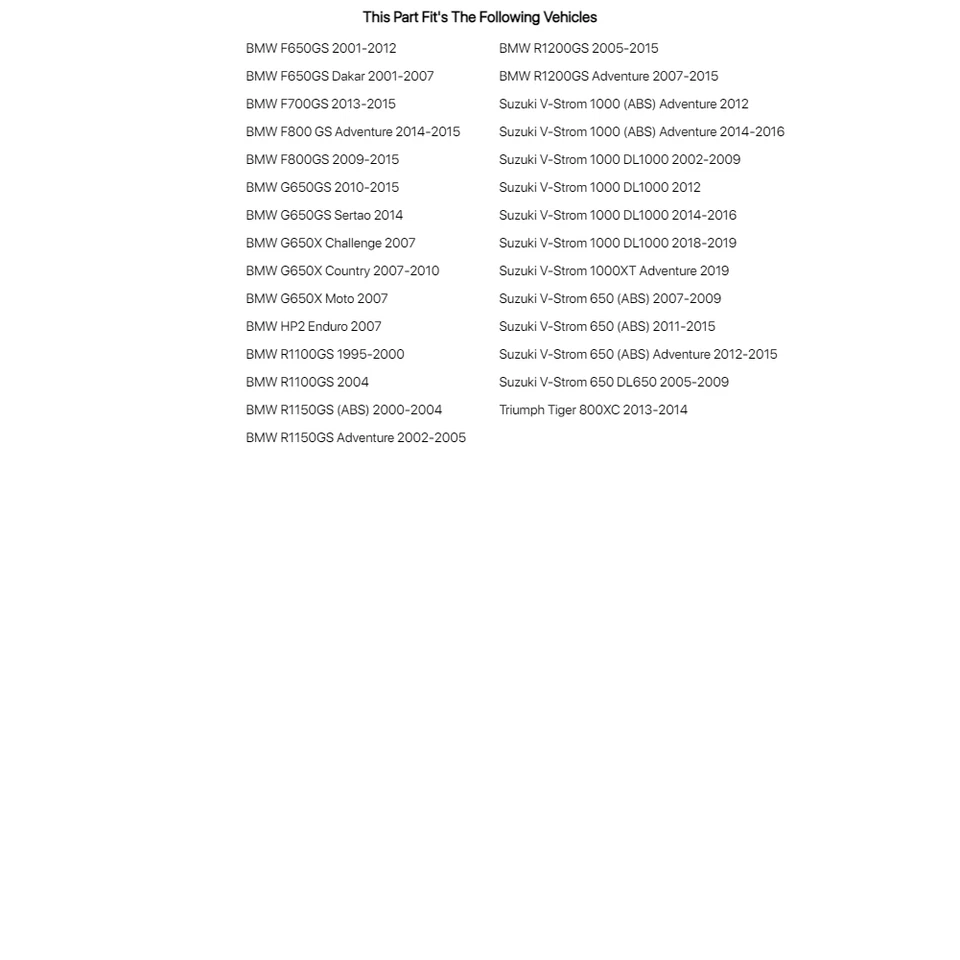 Kit de estriberas Fastway Air Ext negras para BMW G650GS Sertao 2014 Foto 2 de 2