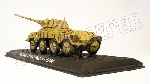 SD.KFZ. 234/2 PUMA - 1944 1/72 AMERCOM Tanks of the World No 39 Last ITEMS!!! - Picture 5 of 5