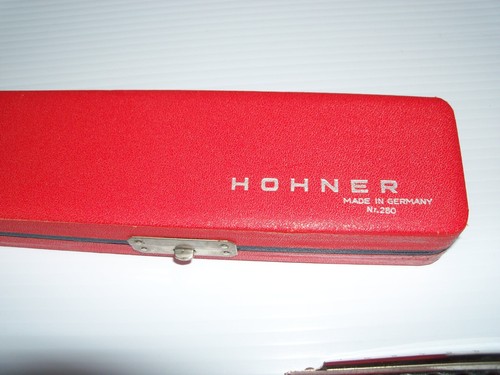 "CHROMONIKA III" CHROMATISCHE MUNDHARMONIKA MODEL 280 "C" HARMONICA WITH BOX - Picture 13 of 13