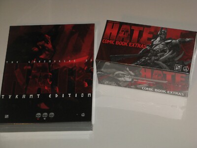 Chronicles of Hate Comic Book Extras Tyrant Edition graphic novel set+minis CMON