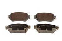 Quaro BremsbeläGe Hinten FüR Nissan Qashqai II X-Trail Renault Kadjar Koleos
