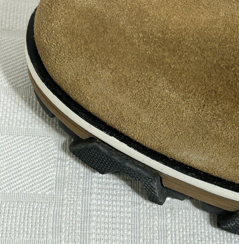 Rag & Bone Women Boot Size 38.5 US 8.5 Brown Leather Block Heel Lug Sole Pull On - Picture 4 of 18
