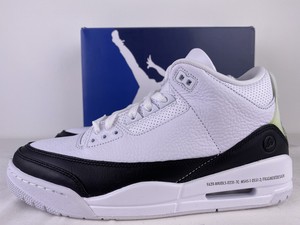 Nike Air Jordan 3 Retro Sp Fragment Size 9 White Black Hiroshi Fujiwara Blue Ebay