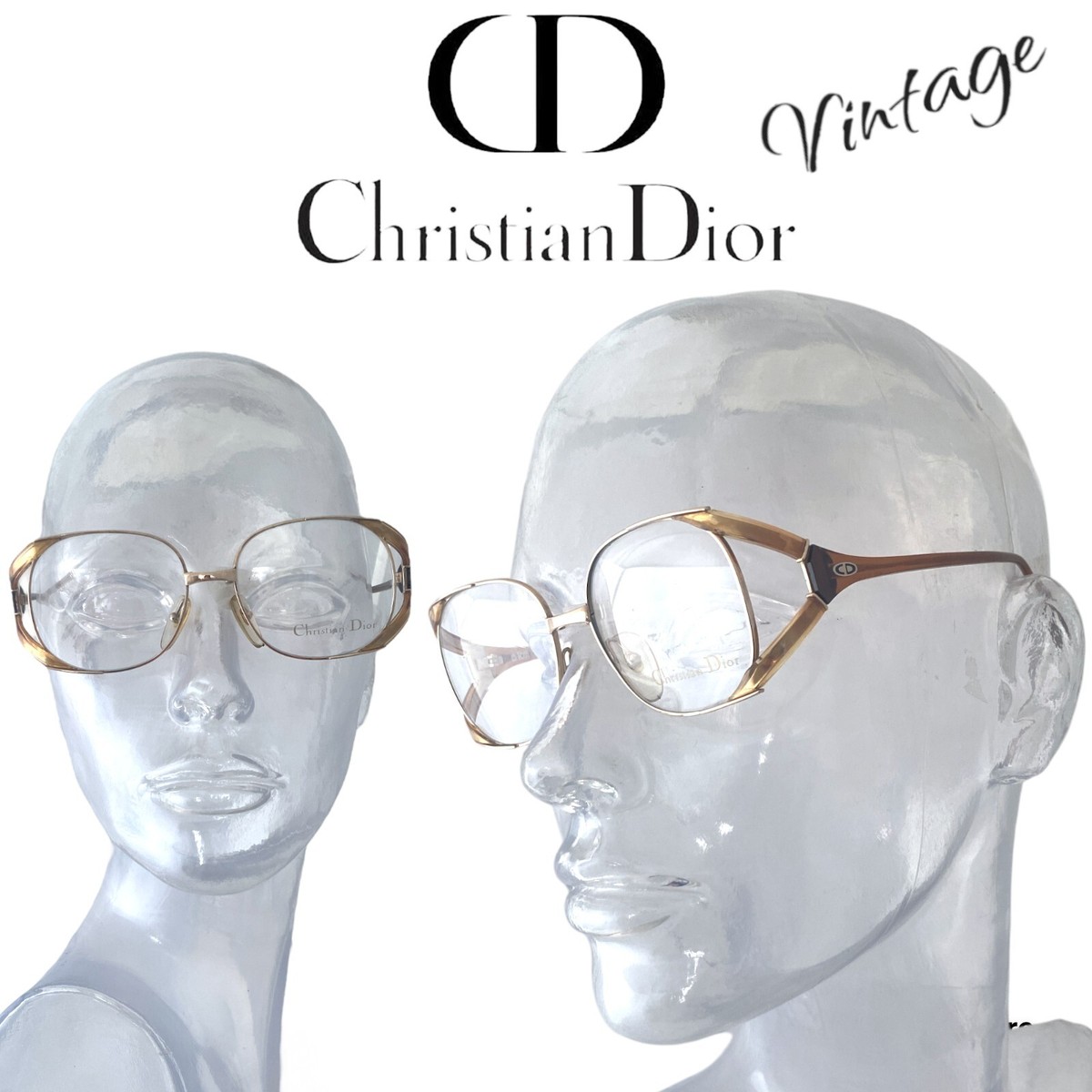 CHRISTIAN DIOR occhiali da vista 2524 42 RARE VINTAGE 80s eyewear  Germany - Main Image