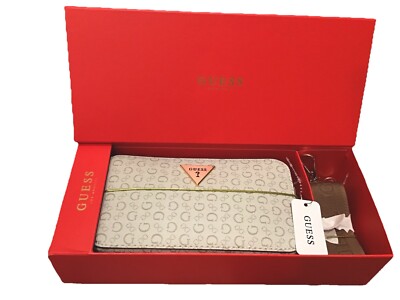 New! GUESS Crossbody Purse Stone In Red Gift Box