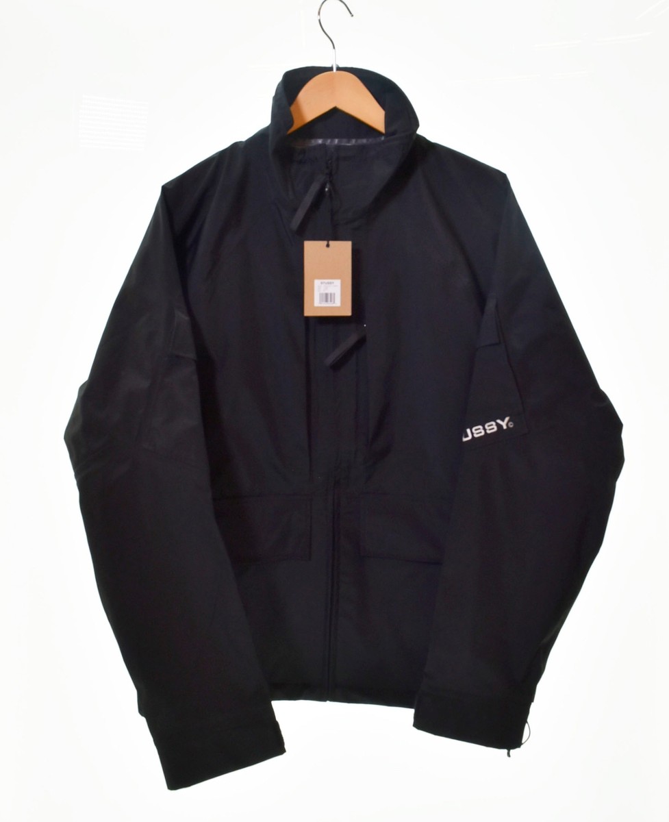 Stussy Apex Shell Jacket Black 115566 Plain M Size | eBay