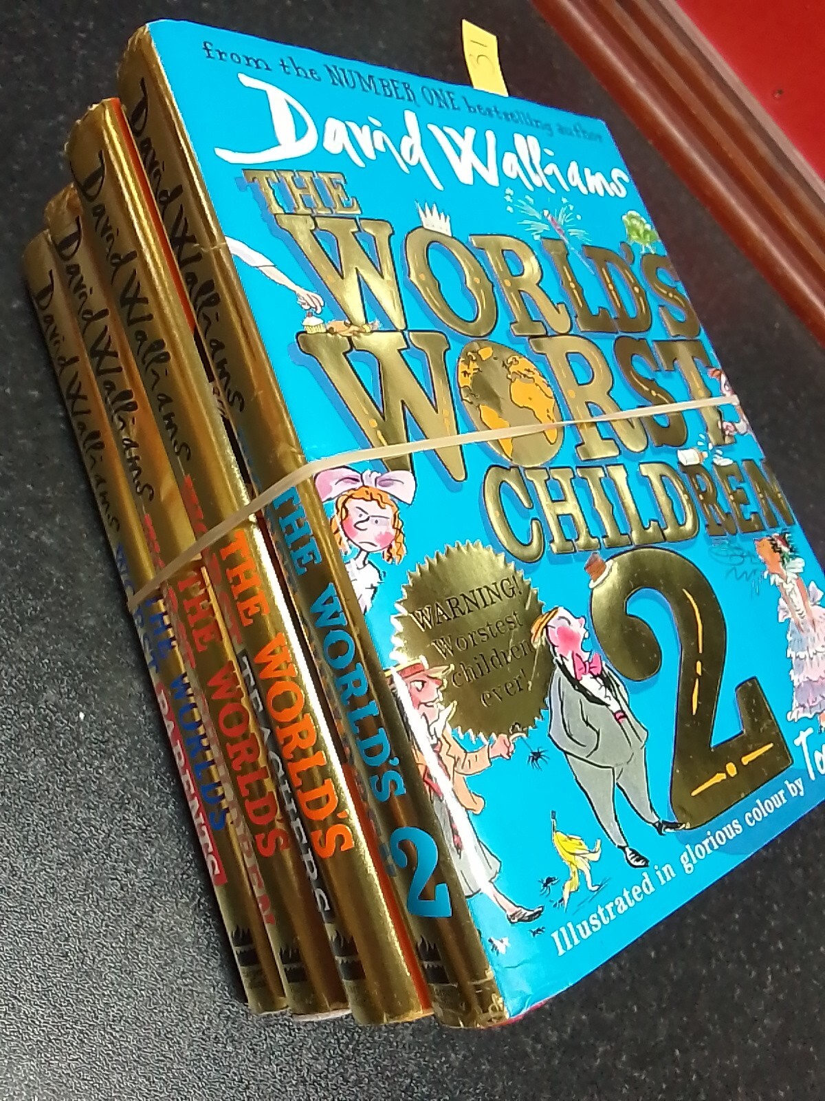 Walliams, David : The World’s Worst x4 bundle