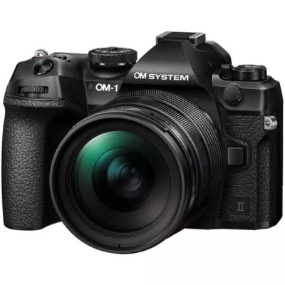 New Olympus OM SYSTEM OM-1 Mark II Mirrorless Camera with 12-40mm f/2.8 Lens