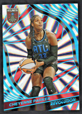 Cheyenne Parker 2022 Panini Revolution WNBA Sunburst #30 Atlanta Dream /75