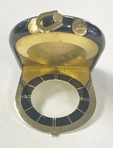 Montre vintage Jaeger LeCoultre Memovox pliable alarme de voyage offres ~ livraison gratuite