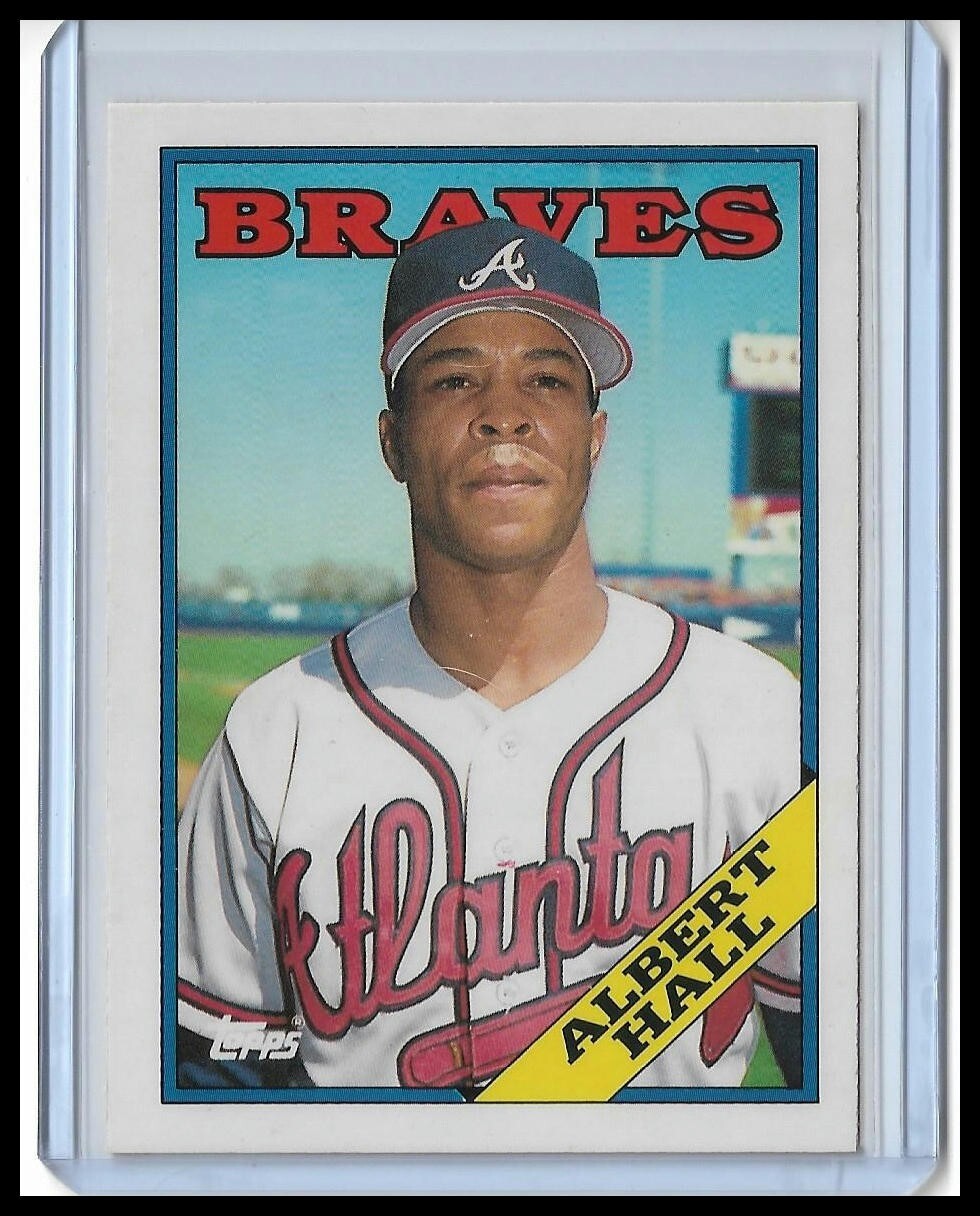 1988 Topps Tiffany - Albert Hall #213