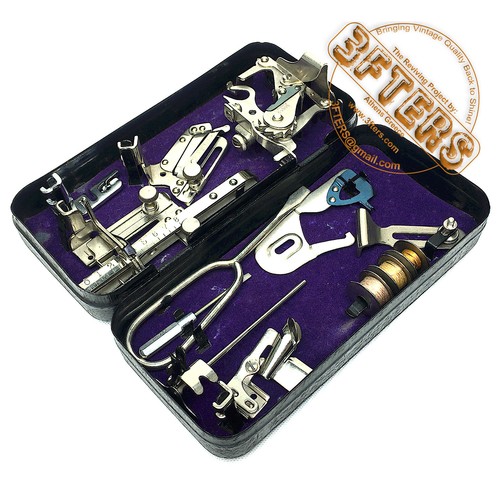 SINGER Coffret Boîte accessoires métal machines à coudre 15 66 201 221 222 - 第 3/14 張圖片