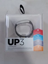 UP3 Jawbone Bluetooth Wireless Activity Sleep Heart Rate & Fitness Tracker Gray