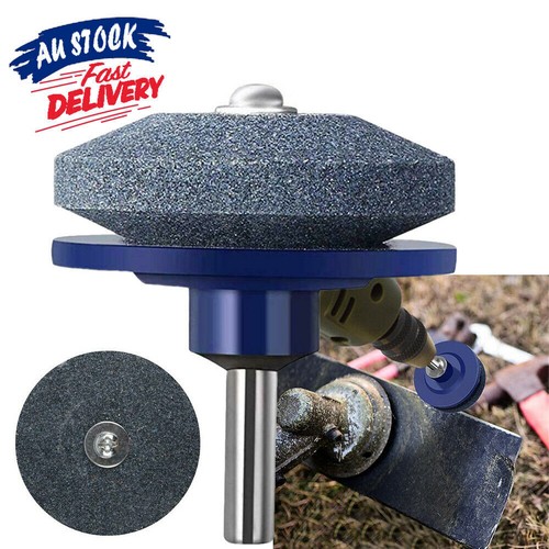 Lawn Mower Blade Sharpener Rotary Stone Grindstone Sharpening Drill