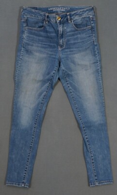 UC16407 **AMERICAN EAGLE** SUPER STRETCH SLIM FIT WOMENS JEANS sz8R