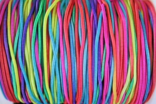 4m - 0.8mm 1.2mm 1.5mm Round Elastic Cord Beading Stretch Hat Thread String Mask - Picture 3 of 23