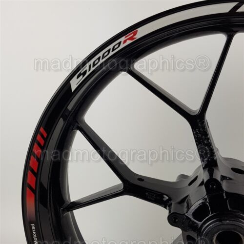 S1000R Motorsport motorcycle reflective wheel stickers rim stripes for bmw Hp4 - Picture 4 of 6
