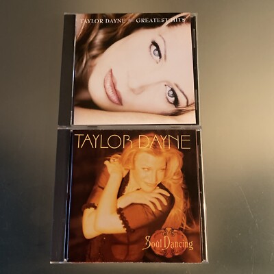 Taylor Dayne 2   LOT- Greatest Hits & Soul Dancing VG++  / Fast  